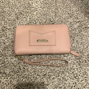 Light pink wristlet